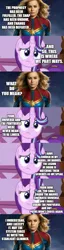 Size: 500x1963 | Tagged: safe, banned from derpibooru, deleted from derpibooru, derpibooru import, edit, edited screencap, screencap, starlight glimmer, unicorn, avengers: endgame, captain marvel (marvel), comic, fanfic art, marvel cinematic universe, oh my goddess, screencap comic, star wars, the force