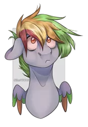 Size: 467x671 | Tagged: safe, artist:bluefor3v3r, banned from derpibooru, deleted from derpibooru, derpibooru import, oc, pegasus, pony, bust, not rainbow dash, portrait, simple background, solo, transparent background