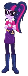 Size: 761x2048 | Tagged: safe, banned from derpibooru, deleted from derpibooru, derpibooru import, edit, edited screencap, editor:larryboyfan1996, screencap, sci-twi, twilight sparkle, equestria girls, equestria girls series, spoiler:eqg series (season 2), background removed, geode of telekinesis, magical geodes, simple background, solo, transparent background