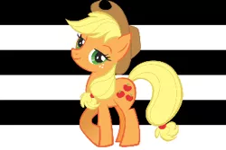 Size: 324x216 | Tagged: safe, banned from derpibooru, deleted from derpibooru, derpibooru import, applejack, female, headcanon, heterosexual, male, pride, pride flag, sexuality, sexuality headcanon, solo, stock vector, straight