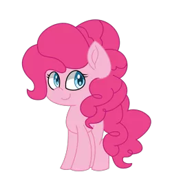 Size: 3000x3000 | Tagged: safe, artist:solardoodles, derpibooru import, pinkie pie, earth pony, pony, base used, chibi, female, mare, simple background, smiling, solo, transparent background