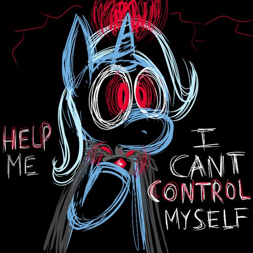 Size: 500x500 | Tagged: semi-grimdark, artist:karpet-shark, banned from derpibooru, deleted from derpibooru, derpibooru import, trixie, alicorn amulet, ask, ask-twilight-and-trixie, scribbleponies