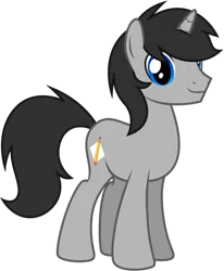Size: 431x524 | Tagged: safe, artist:drakizora, banned from derpibooru, deleted from derpibooru, derpibooru import, oc, oc:greyline, unofficial characters only, pony, unicorn, looking at you, male, simple background, solo, stallion, transparent background, vector