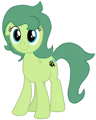 Size: 3400x4250 | Tagged: safe, artist:torvusil, banned from derpibooru, deleted from derpibooru, derpibooru import, oc, oc:silly numptie, unofficial characters only, earth pony, pony, 2020 community collab, derpibooru community collaboration, cute, digital art, female, green hair, green mane, green tail, happy, high res, looking at you, mare, ocbetes, plounge, reddit, simple background, smiling, solo, standing, transparent background