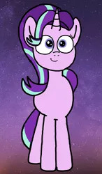 Size: 1449x2474 | Tagged: safe, artist:sebtheartist, banned from derpibooru, deleted from derpibooru, derpibooru import, starlight glimmer, pony, unicorn, cute, female, front view, glimmerbetes, looking at you, mare, solo