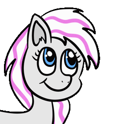 Size: 1154x1200 | Tagged: safe, artist:xppp1n, banned from derpibooru, deleted from derpibooru, derpibooru import, oc, oc:misty breeze, pony, :p, animated, gif, mlem, silly, simple background, tongue out, transparent background