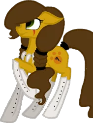 Size: 432x572 | Tagged: safe, artist:mysteriousshine, banned from derpibooru, deleted from derpibooru, derpibooru import, oc, oc:mysterious shine, unofficial characters only, earth pony, pony, boots, braid, clothes, earth pony oc, eyelashes, female, hairband, jewelry, looking up, mare, necklace, raised hoof, shoes, simple background, tail wrap, transparent background