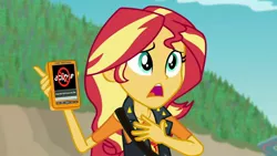 Size: 1280x720 | Tagged: safe, artist:redstriker23424, banned from derpibooru, deleted from derpibooru, derpibooru import, edit, sunset shimmer, equestria girls, equestria girls series, forgotten friendship, deviantart, deviantart eclipse