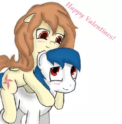 Size: 541x548 | Tagged: safe, artist:nopony, banned from derpibooru, deleted from derpibooru, derpibooru import, oc, oc:roboshi, oc:whirly willow, unofficial characters only, holiday, valentine, valentine's day