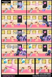 Size: 2022x2966 | Tagged: safe, artist:kitana762, banned from derpibooru, deleted from derpibooru, derpibooru import, trixie, twilight sparkle, oc, oc:curly mane, oc:littlepip, oc:neighsayer, oc:silverlay, oc:thinkpink, oc:vortexglow, earth pony, pony, unicorn, fallout equestria, comic, female, implied sex, lesbian, male, mare, pointy ponies, shipping, stallion, transformation, transgender transformation