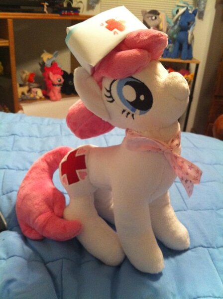 Size: 600x803 | Tagged: safe, banned from derpibooru, deleted from derpibooru, derpibooru import, nurse redheart, photo, plushie, toy