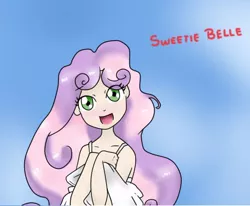 Size: 466x384 | Tagged: suggestive, artist:anibaruthecat, artist:zeklullaby, banned from derpibooru, deleted from derpibooru, derpibooru import, sweetie belle, human, child, clothes, cropcon, cropped, humanized