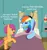 Size: 587x620 | Tagged: semi-grimdark, banned from derpibooru, deleted from derpibooru, derpibooru import, rainbow dash, scootaloo, antisemitism, hospital, image, le happy merchant, png, racism