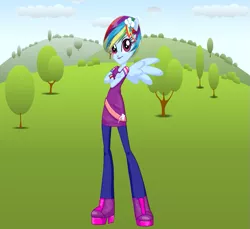 Size: 645x592 | Tagged: safe, banned from derpibooru, deleted from derpibooru, derpibooru import, rainbow dash, equestria girls, dressup game, solo, starsue