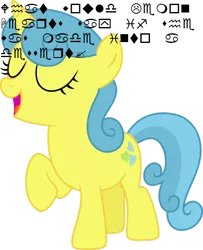 Size: 486x600 | Tagged: safe, artist:daydreamsyndrom, banned from derpibooru, deleted from derpibooru, derpibooru import, edit, lemon hearts, solo, wingdings