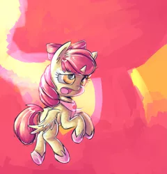 Size: 1847x1920 | Tagged: safe, artist:handsockz, banned from derpibooru, deleted from derpibooru, derpibooru import, apple bloom, alicorn, pony, alicornified, bloomicorn, race swap, solo