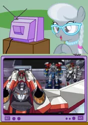 Size: 564x800 | Tagged: safe, banned from derpibooru, deleted from derpibooru, derpibooru import, silver spoon, exploitable meme, meme, obligatory pony, starscream, transformers armada, tv meme