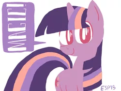 Size: 1657x1248 | Tagged: safe, artist:spacekitsch, banned from derpibooru, deleted from derpibooru, derpibooru import, twilight sparkle, one word, solo, speech bubble