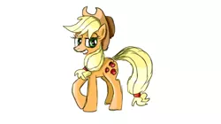 Size: 787x442 | Tagged: safe, artist:applelight limited, banned from derpibooru, deleted from derpibooru, derpibooru import, applejack, earth pony, pony, simple background, solo