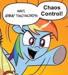 Size: 334x366 | Tagged: safe, banned from derpibooru, deleted from derpibooru, derpibooru import, rainbow dash, exploitable meme, meme, obligatory pony, sonic the hedgehog (series), two words meme