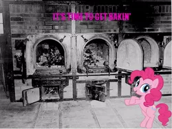 Size: 500x374 | Tagged: safe, banned from derpibooru, deleted from derpibooru, derpibooru import, pinkie pie, holocaust