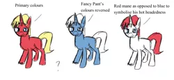 Size: 1055x490 | Tagged: safe, artist:applelight limited, banned from derpibooru, deleted from derpibooru, derpibooru import, oc, unofficial characters only, pony, unicorn, fanfic, fancy free, male, rough sketch, stallion, wip