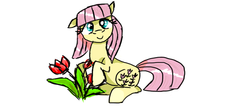 Size: 1055x490 | Tagged: safe, artist:applelight limited, banned from derpibooru, deleted from derpibooru, derpibooru import, posey, earth pony, pony, female, flower, in memory, mare, rest in peace, solo