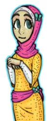 Size: 400x950 | Tagged: safe, artist:mtotheaggie, banned from derpibooru, deleted from derpibooru, derpibooru import, fluttershy, human, hijab, humanized, image, islam, light skin, png, solo