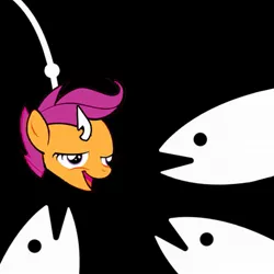 Size: 625x626 | Tagged: safe, banned from derpibooru, deleted from derpibooru, derpibooru import, scootaloo, chickun, exploitable meme, faic, forced meme, meme, reaction image, this is bait