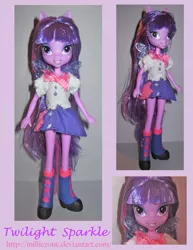 Size: 5100x6600 | Tagged: safe, artist:milliezone, banned from derpibooru, deleted from derpibooru, derpibooru import, twilight sparkle, human, equestria girls, custom, doll, humanized, irl, photo, pony coloring, toy