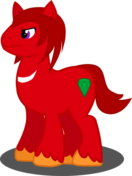 Size: 11225x14959 | Tagged: safe, artist:mysticalfiregirl, artist:the-red-thunder, banned from derpibooru, deleted from derpibooru, derpibooru import, ponified, pony, absurd resolution, knuckles the echidna, simple background, solo, sonic the hedgehog (series), transparent background, vector