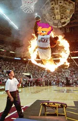 Size: 442x688 | Tagged: safe, banned from derpibooru, deleted from derpibooru, derpibooru import, scootaloo, basketball, chickun, exploitable meme, faic, forced meme, meme, ring of fire, sports, utah jazz