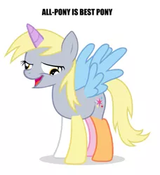 Size: 719x790 | Tagged: safe, banned from derpibooru, deleted from derpibooru, derpibooru import, applejack, derpy hooves, fluttershy, pinkie pie, rainbow dash, rarity, scootaloo, twilight sparkle, best pony, chickun, exploitable meme, faic, forced meme, mane six, meme, what has science done