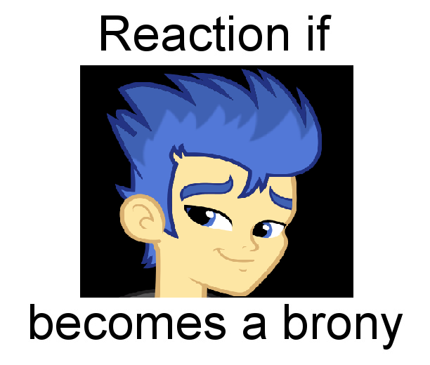 Size: 612x520 | Tagged: safe, banned from derpibooru, deleted from derpibooru, derpibooru import, flash sentry, brad, exploitable meme, flash sentry savior of the universe, forced meme, makes no sense, meme, meta, reaction if, reaction if x becomes a brony, solo, text