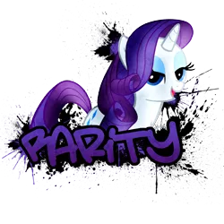 Size: 5000x5000 | Tagged: suggestive, artist:midwestbrony, artist:sparkdraws, banned from derpibooru, deleted from derpibooru, derpibooru import, rarity, bedroom eyes, solo, spray, vector