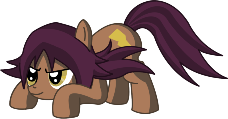 Size: 1082x567 | Tagged: safe, artist:names76, banned from derpibooru, deleted from derpibooru, derpibooru import, ponified, pony, bleach (manga), shihouin yoruichi, simple background, solo, transparent background, vector, yoruichi