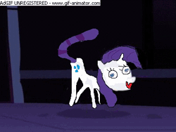Size: 400x300 | Tagged: safe, artist:dellovan, banned from derpibooru, deleted from derpibooru, derpibooru import, rarity, animated, digital art, ms paint