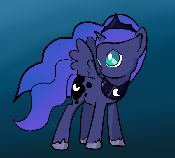 Size: 600x541 | Tagged: safe, artist:strawberryfountains, banned from derpibooru, deleted from derpibooru, derpibooru import, princess luna, solo