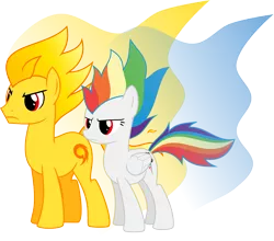 Size: 7831x6887 | Tagged: safe, artist:the-red-thunder, banned from derpibooru, deleted from derpibooru, derpibooru import, rainbow dash, ponified, pony, absurd resolution, image, png, simple background, sonic the hedgehog, sonic the hedgehog (series), super rainbow dash, super sonic, transparent background, vector