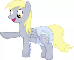 Size: 1498x1219 | Tagged: safe, artist:thelegitimantis, banned from derpibooru, deleted from derpibooru, derpibooru import, derpy hooves, diaper, diaper fetish, fetish, solo