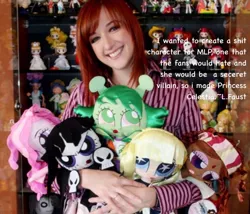 Size: 632x540 | Tagged: safe, banned from derpibooru, deleted from derpibooru, derpibooru import, princess celestia, human, drama, drama bait, fake, irl, irl human, lauren faust, mouthpiece, op is a faggot, photo, quote, shitposting, troll, troll quote, vulgar
