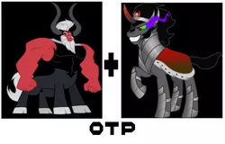 Size: 8080x5160 | Tagged: safe, banned from derpibooru, deleted from derpibooru, derpibooru import, king sombra, lord tirek, exploitable meme, gay, male, meme, otp, south park