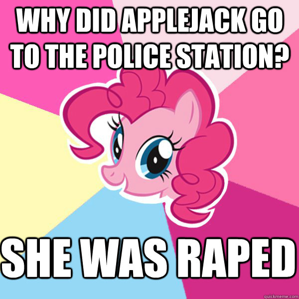 Size: 600x600 | Tagged: grimdark, banned from derpibooru, deleted from derpibooru, derpibooru import, applejack, advice meme, anti-humor, caption, exploitable meme, image macro, meme, rape, sex, text