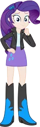 Size: 5000x15909 | Tagged: safe, artist:sebisscout1997, banned from derpibooru, deleted from derpibooru, derpibooru import, rarity, sunset shimmer, equestria girls, absurd resolution, clothes, clothes swap, jacket, solo, vector