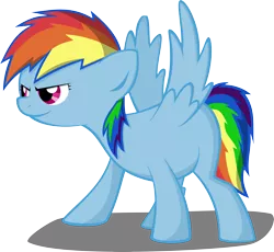 Size: 5619x5175 | Tagged: safe, artist:bakasan, banned from derpibooru, deleted from derpibooru, derpibooru import, rainbow dash, absurd resolution, female, filly