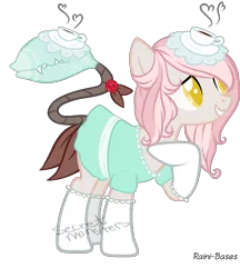 Size: 950x1100 | Tagged: safe, artist:lullabyprince, banned from derpibooru, deleted from derpibooru, derpibooru import, oc, unofficial characters only, monster pony, original species, piranha plant pony, plant pony, augmented tail, plant, solo