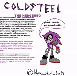 Size: 780x770 | Tagged: safe, banned from derpibooru, deleted from derpibooru, derpibooru import, oc, coldsteel the hedgeheg, exploitable meme, guest star, meme, meta, reaction if, sonic the hedgehog (series)