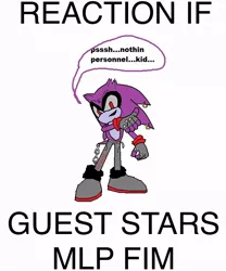 Size: 640x771 | Tagged: safe, banned from derpibooru, deleted from derpibooru, derpibooru import, oc, coldsteel the hedgeheg, donut steel, exploitable meme, meme, meta, reaction if, sonic the hedgehog (series)