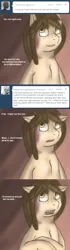 Size: 526x1873 | Tagged: semi-grimdark, artist:pitchpatch, banned from derpibooru, deleted from derpibooru, derpibooru import, oc, oc:pitch patch, unofficial characters only, ask pitch patch, ask, bruised, freckles, tumblr