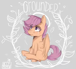 Size: 1475x1337 | Tagged: safe, artist:8bitamy, banned from derpibooru, deleted from derpibooru, derpibooru import, scootaloo, crying, scootaloo can't fly, solo